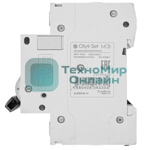 Выключатель автоматический модульный 2п C 40А 4.5кА City9 Set 230В SE C9F34240