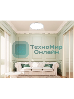 Потолочный светодиодный светильник Ambrella light FZ1710 WH белый IP20 40W 4200K 370*50 (Без ПДУ)