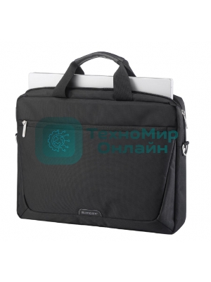 Сумка для ноутбука Сумка SUMDEX PON-117 (BK) нейлон, черная до 17