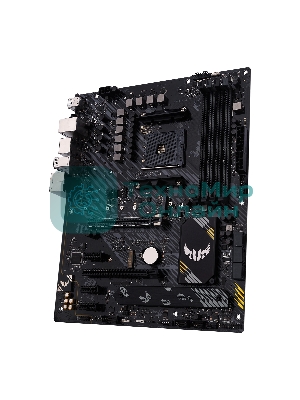 Материнская плата ASUS TUF GAMING B550-PLUS, AM4, AMD B550, 4xDDR4, 6xSATA, 2xM.2, 1xPCIe 4.0 x16, 1xPCIe 3.0 x16, 3xPCIe x1, 1xHDMI, 1xDP, 1x 2.5Gb LAN, 4xUSB-A 3.2 Gen 1, 1xUSB-A 3.2 Gen 2, 2xUSB-A 2.0, 1xUSB-C 3.2 Gen 2, 5x3.5 мм, 7.1, ATX