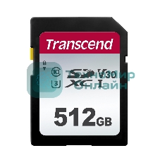Флеш карта Transcend 512Gb UHS-I U3 SD card