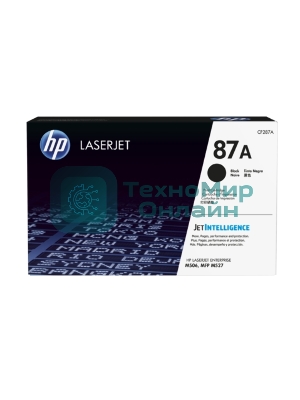 Тонер Картридж HP 87A CF287A черный для HP LJ Ent M506/M527 (9000 стр.)