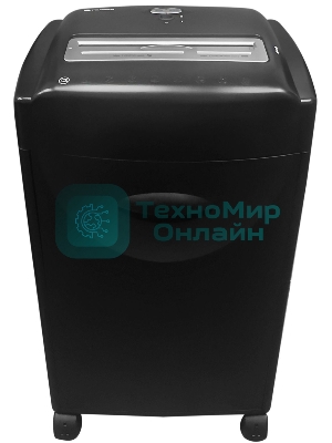 Шредер ГЕЛЕОС УМ42-4, DIN P-4 (4 ур-нь секр.), фрагмент 3,9х30мм, 18-21 лист (70г/м2), CD/пл.карты/скрепки/скобы, 42 л