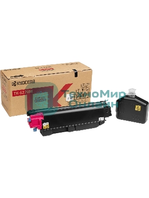 Картридж лазерный Kyocera TK-5270M (1T02TVBNL0) пурпурный для M6230cidn/M6630cidn/P6230cdn 6000 стр