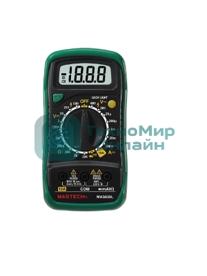 Мультиметр Mastech MAS830Lцифровой 59718