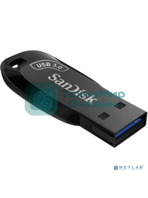 Флешка USB 32Gb SanDisk CZ410 Ultra Shift, USB 3.0, черный
