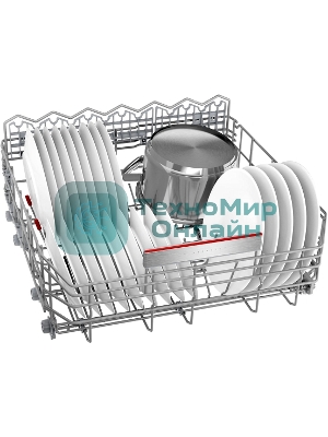 Встраиваемая посудомоечная машина Bosch SMV8YCX02E, серебристый, 59.8 см, 14 компл., 44 дБ, класс A