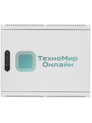 Шкаф телекоммуникационный настенный разборный 9U (600 × 520), съемные стенки, дверь стекло