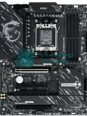 Материнская плата MSI X870E GAMING PLUS WIFI, AM5, AMD X870E, 4xDDR5, 4xSATA, 3xM.2, 1xPCIe 5.0 x16, 1xPCIe 4.0 x4, 2xPCIe 3.0 x1, 1xHDMI, 1xUSB Type-C, 1x5Gb LAN, Wi-Fi 7, Bluetooth 5.4, 2xUSB-C 20Gbps, 1xUSB-C 40Gbps, 2xUSB-A 5Gbps, 2xUSB-A 10Gbps, 4xUSB-A 2.0, 3x3.5 мм, 7.1, ATX