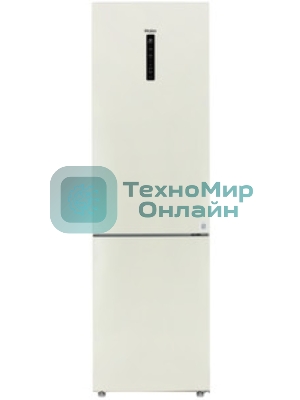 Холодильник Haier C4F640CCGU1 бежевый двухкамерный 285/115л морозилка снизу, No Frost