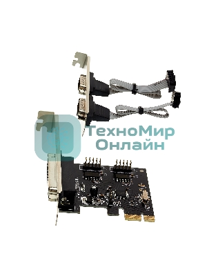 Контроллер ExeGate EXE-303 PCI-E, 2*COM port + 1*LPT (OEM) EX281226RUS