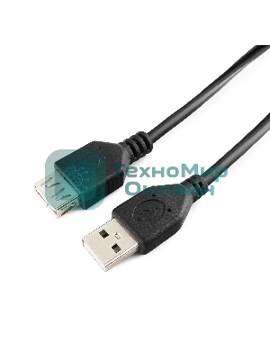 Кабель Gembird PRO USB 2.0 удлинительный 4.5м AM/AF позол. контакты, пакет