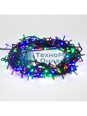 Гирлянда светодиодная Neon-night универсальная 120 LED МУЛЬТИКОЛОР 12 метров с контроллером