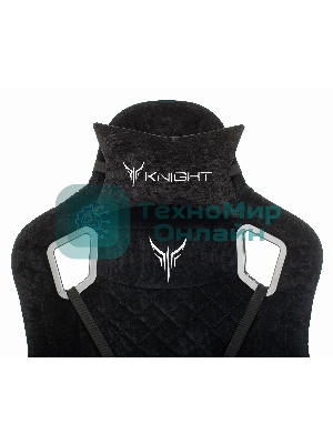 Кресло Бюрократ Knight Outrider Light-20 черный, ткань, 120 кг, механизм качания