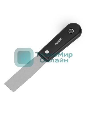 Шпательная лопатка Sparta стальная, 25 мм, полированная, пластмассовая рукоятка