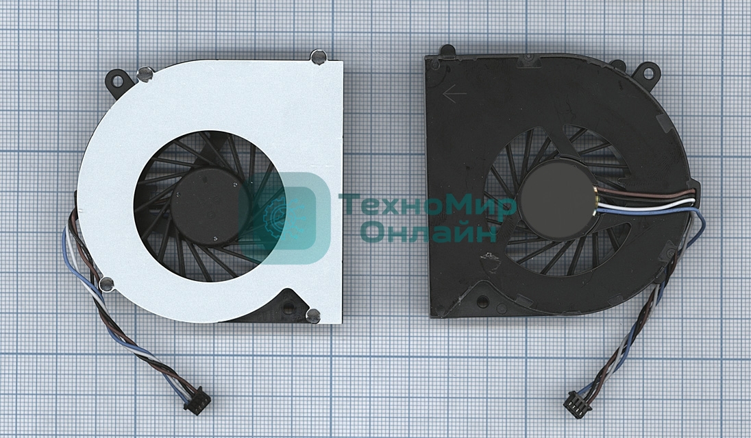 Вентилятор (кулер) для ноутбука Toshiba Satellite C850 C855 C870 C875 L850 L870 L875 (4 pin)