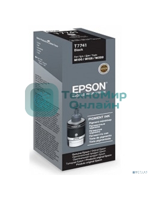 Картридж струйный Epson C13T77414A черный для Epson I/C (b) M100/200 (6000 стр.)