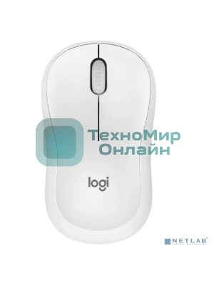 Мышь беспроводная Logitech M240 SILENT белый, 4000 dpi, Bluetooth, кнопки - 3