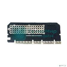 Переходник ORIENT C299E PCI-E 16x->M.2 M-key NVMe SSD, тип 2230/2242/2260/2280 (30899)