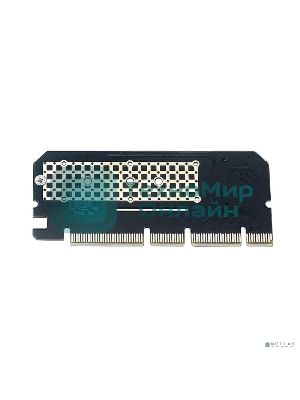 Переходник ORIENT C299E PCI-E 16x->M.2 M-key NVMe SSD, тип 2230/2242/2260/2280 (30899)