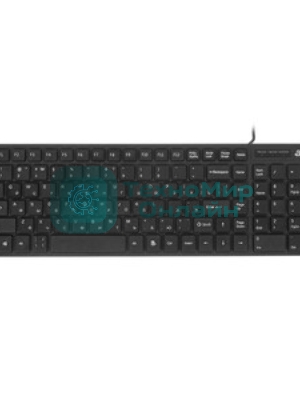 Клавиатура проводная Acer OKW010 ZL.KBDEE.002, USB, черный