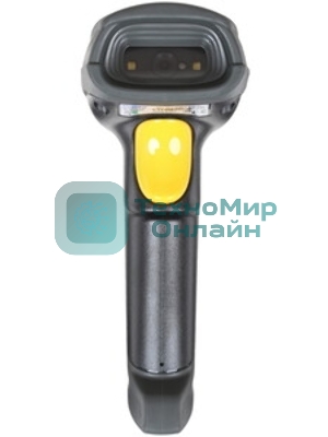 Сканер штрих-кода ручной Mindeo 2D MD6600-SR 2D имидж, проводной, 100 скан/сек, USB с подставкой, черный