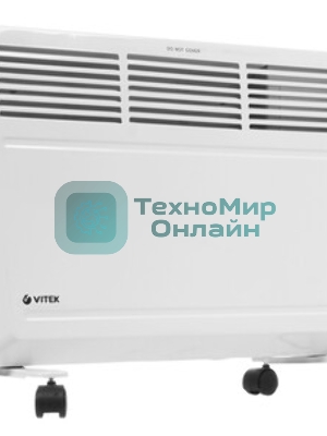 Конвектор Vitek VT-2183 белый, 1000Вт, 20м2, термостат