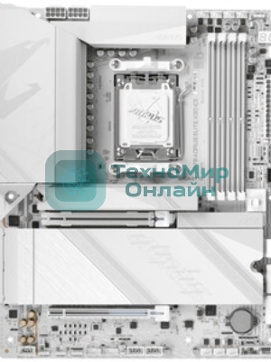 Материнская плата Gigabyte X870 A ELITE X ICE Socket AM5 AMD X870 4xDDR5 ATX AC`97 8ch(7.1) 2.5Gg RAID+HDMI