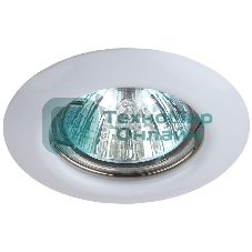 Светильник ЭРА ST3 WH штампован. MR16 12В 50Вт бел.