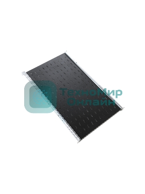 Полка перфорированная выдвижная с телескопическими направляющими, глубина 1000 мм, черный