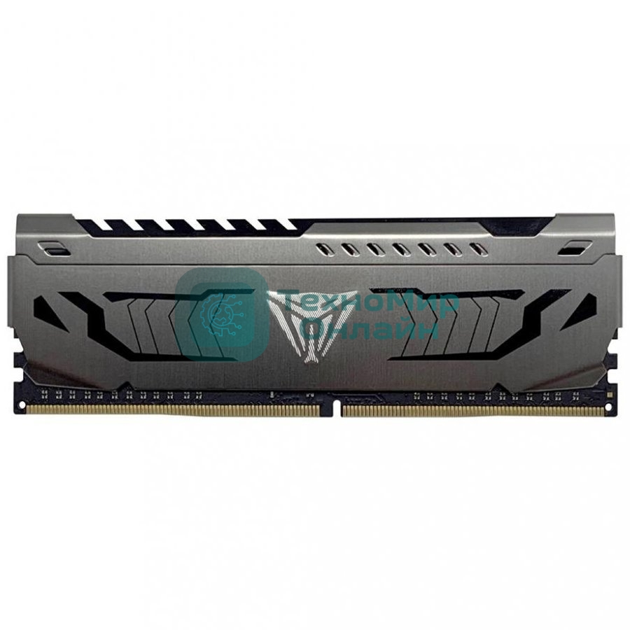 Оперативная память Patriot Viper Steel, DDR4, 16GB (1x16 GB), 3600 MHz, CL18, DIMM, радиатор, черный