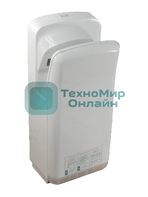 Электросушитель для рук PUFF 8878BB белый 2кВт 290х220х685мм