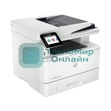 МФУ лазерное HP LaserJet Pro 4103dw (2Z627A), A4, ч/б, печ. до 40 стр/мин., скан. до 29 стр/мин. (ч/б) 20 стр/мин. (цвет), 1200 x 1200 dpi, USB, RJ-45, Wi-Fi, Air Print, Mopria