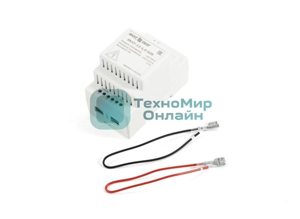 Источник вторичного электропитания резервированный SKAT-12-1.0-DIN Бастион 583