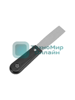 Шпательная лопатка Sparta стальная, 25 мм, полированная, пластмассовая рукоятка