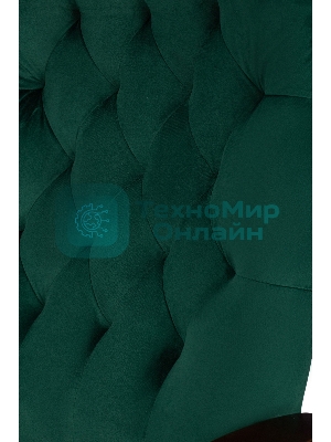 Кресло Бюрократ T-9928WALNUT Fabric Italia Green зеленый, ткань