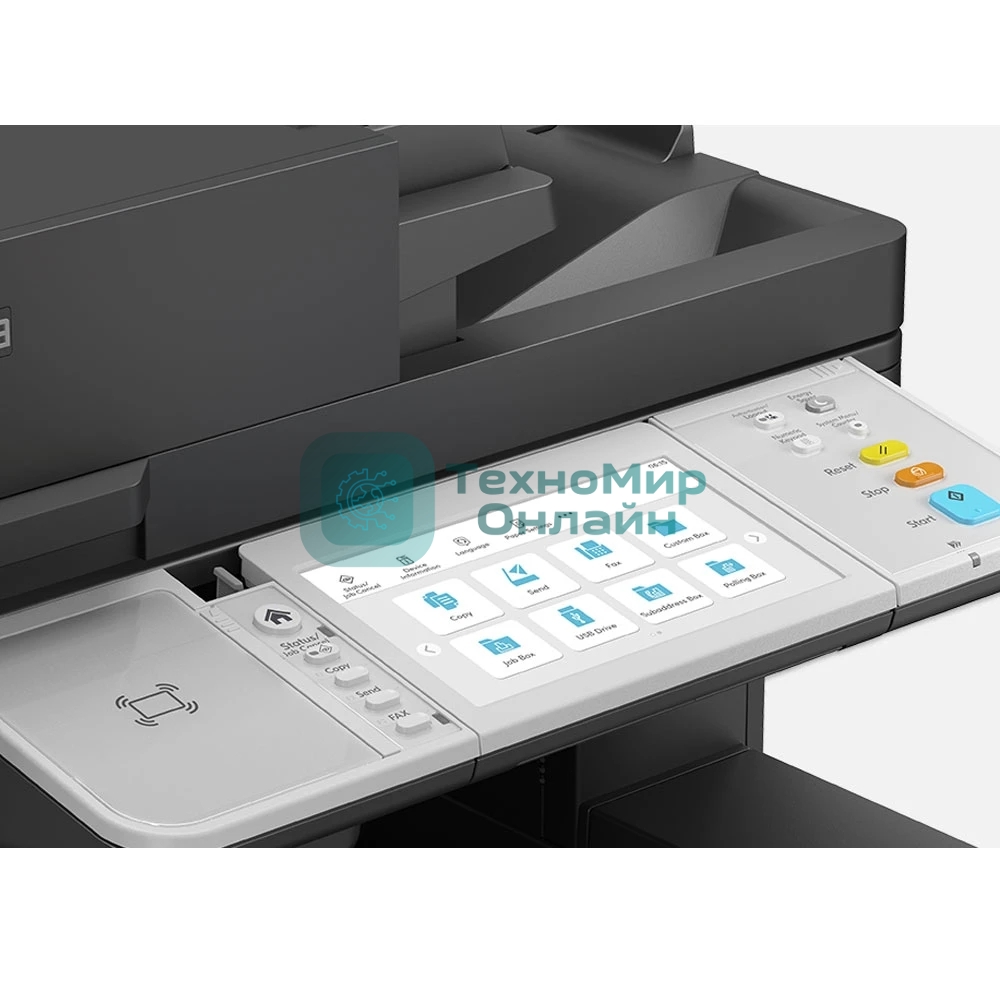 МФУ лазерное Kyocera ECOSYS MA4500ix (110C113NL0), A4, ч/б, печ. до 45 стр/мин., скан. до 60 стр/мин. (ч/б) 40 стр/мин. цвет, 1200 x 1200 dpi (печать) 600x600dpi (скан.), USB, RJ-45, Air Print, Mopria