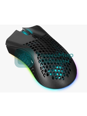 Мышь беспроводная Defender Warlock GM-709L черный, 2400 dpi, радиоканал, USB, кнопки - 8