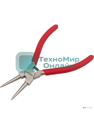 Щипцы для стопорных колец Rexant загнутый сжим 160 мм, обливные рукоятки
