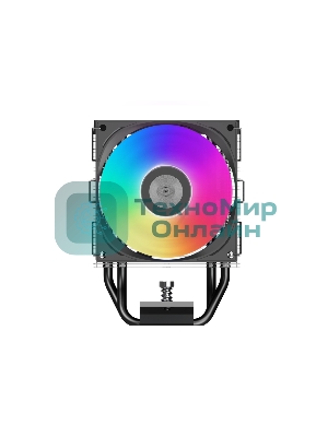 Кулер PCCooler R400 ARGb черный 92мм алюминий+медь 2200r m 30db 4-pin 180W 133мм