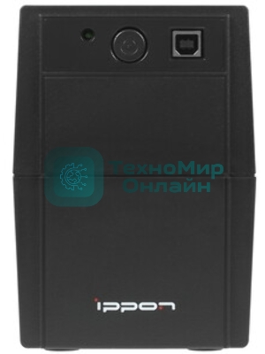 Источник бесперебойного питания Ippon Back Basic 1050S Euro 600Вт 1050ВА черный