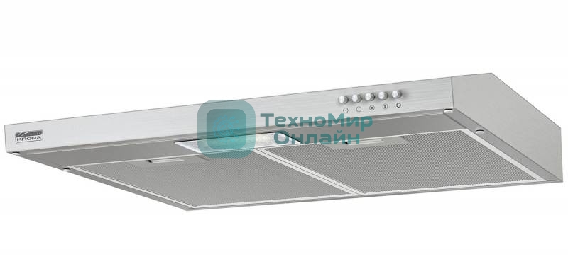 Вытяжка подвесная KRONA Jessica Slim PB 600 нержавеющая сталь, 59.7 см, 403 куб. м/ч, 42 дБ
