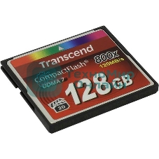 Флеш карта CF 128Gb, Transcend Ultra Speed 800X