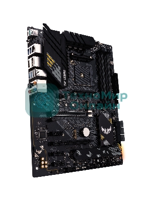Материнская плата ASUS TUF GAMING B550-PLUS, AM4, AMD B550, 4xDDR4, 6xSATA, 2xM.2, 1xPCIe 4.0 x16, 1xPCIe 3.0 x16, 3xPCIe x1, 1xHDMI, 1xDP, 1x 2.5Gb LAN, 4xUSB-A 3.2 Gen 1, 1xUSB-A 3.2 Gen 2, 2xUSB-A 2.0, 1xUSB-C 3.2 Gen 2, 5x3.5 мм, 7.1, ATX