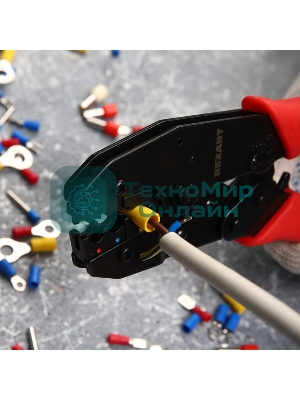 Кримпер Rexant HT-336 H для обжима автоклемм изолированных 0.5-6.0 мм²