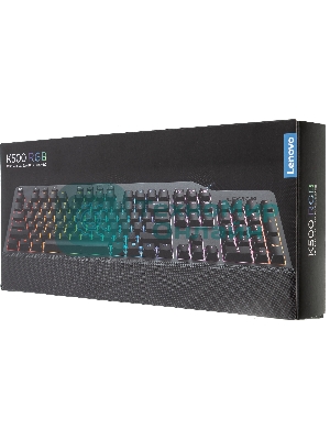 Клавиатура Lenovo Legion K500 RGB Mechanical проводная, USB Type-A, серый