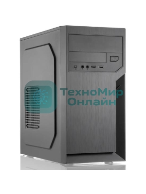 Компьютерный корпус с блоком питания 450Вт. Case Foxline FL-702, mATX, 1x5.25EXT, 1x3.5EXT, 2x3.5INT, 2xUSB 2.0, HDA, w/o FAN, w/450W ATX PSU, w/1.2m EU pwr cord