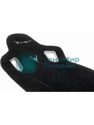 Кресло Бюрократ Knight Outrider Light-20 черный, ткань, 120 кг, механизм качания