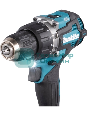 Дрель-шуруповерт Makita DF002GD201, 40 В, 2,5 Ач, 64 Нм, бесщеточный