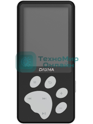 Плеер Hi-Fi Flash Digma S5 8Gb черный/серый/2.4